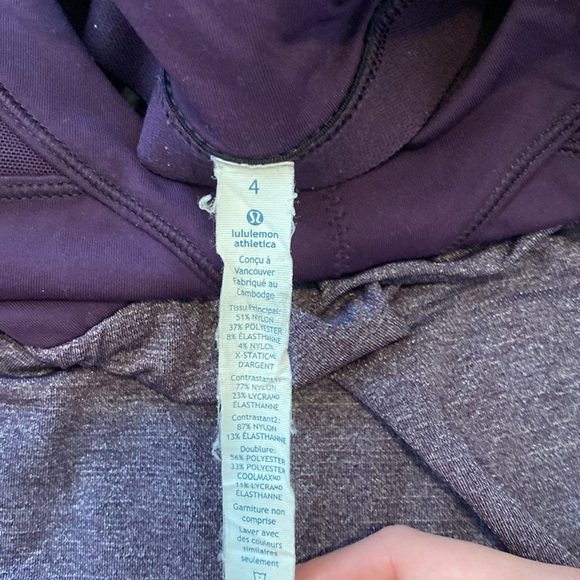 Lululemon purple tank top - Picture 2 of 4